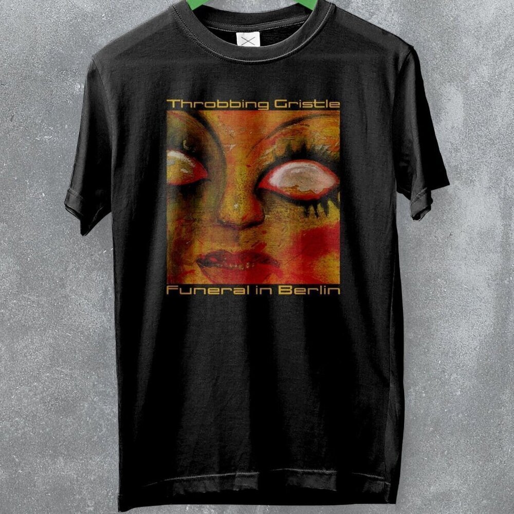 Throbbing Gristle Funeral In Berlin Industrial Music Album Graphic T-Shirt .